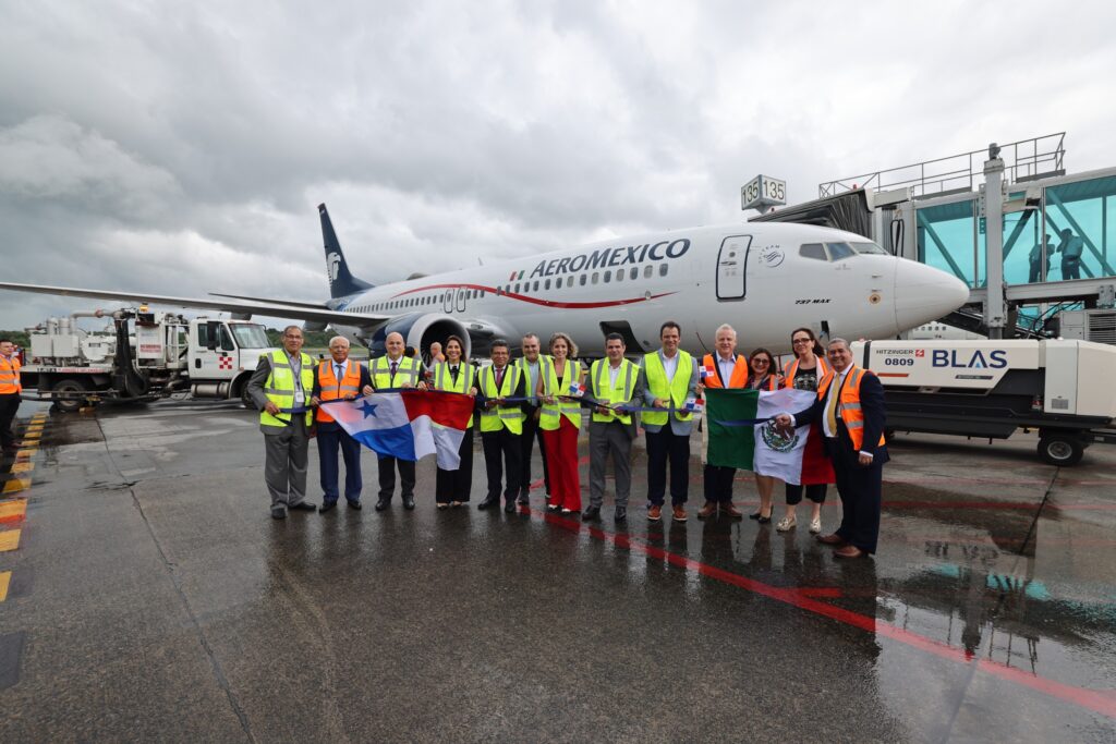 Aeroméxico aterriza en Panamá fortaleciendo la conectividad entre ambos países